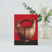 Carte Postale askos étrusques en forme de canard (Debout devant)