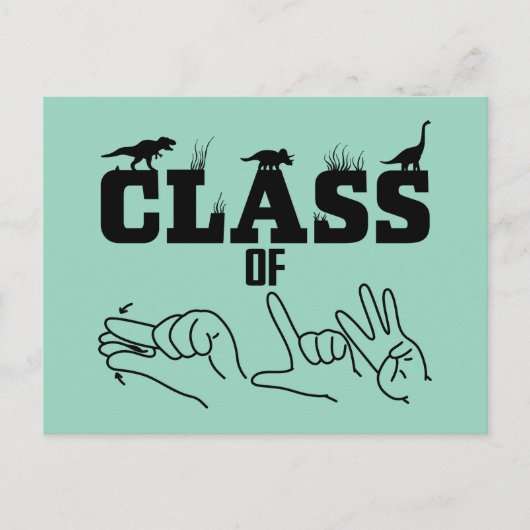Carte Postale ASL - Classe de 2026 - Graduation ASL Design (Devant)