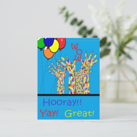 Carte Postale ASL Yay (Debout devant)