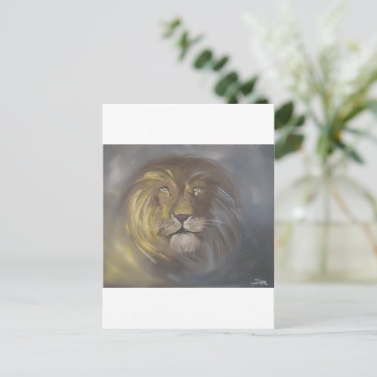 Carte Postale Aslan Lion (Debout devant)