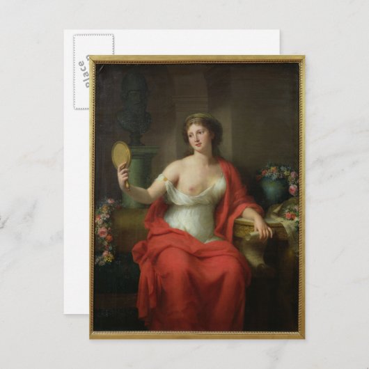 Carte Postale Aspasia, 1794 (Devant / Derrière)