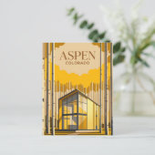 Carte Postale Aspen USA (Debout devant)