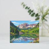 Carte Postale Aspen USA (Debout devant)