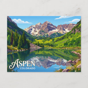 Carte Postale Aspen USA