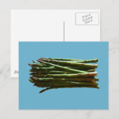 Carte Postale Asperge (Devant / Derrière)