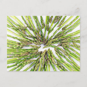 Carte Postale Asperge Vers Centre
