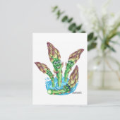 Carte Postale asperges (Debout devant)