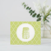 Carte Postale asperges vintages modernes (Debout devant)