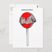 Carte Postale aspirateur (Devant / Derrière)