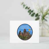 CARTE POSTALE ASPIRATIONS ET PINNACTES (Debout devant)