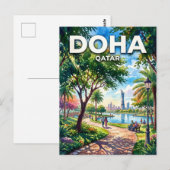 Carte Postale Aspire Park Qatar (Devant / Derrière)