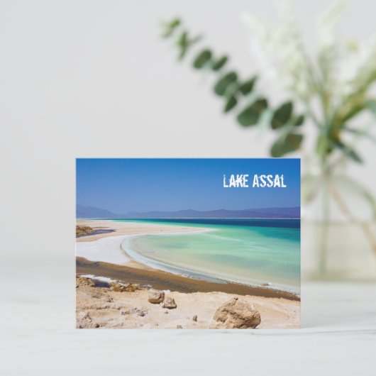 Carte Postale Assalsee | Dschibuti (Debout devant)