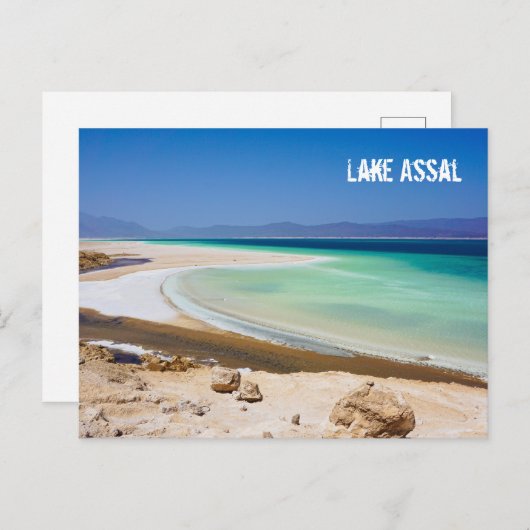 Carte Postale Assalsee | Dschibuti (Devant / Derrière)