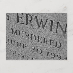 Carte Postale Assassiné