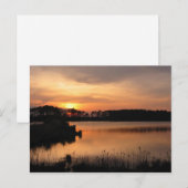 Carte postale Assawoman Sunset (Devant / Derrière)