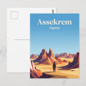 Carte Postale Assekrem Algérie (Devant / Derrière)