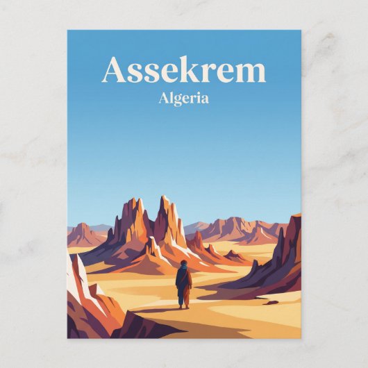 Carte Postale Assekrem Algérie (Devant)