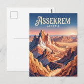 Carte Postale Assekrem Algérie (Devant / Derrière)