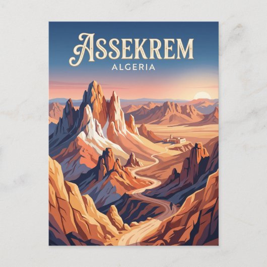 Carte Postale Assekrem Algérie (Devant)