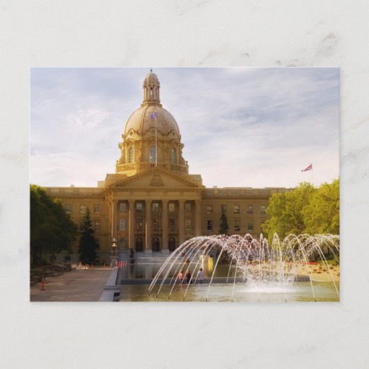 Carte Postale Assemblée législative de l'Alberta (Devant)