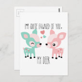 Carte Postale Assez Fawned of You (Devant / Derrière)