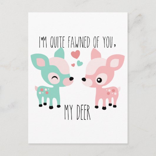 Carte Postale Assez Fawned of You (Devant)