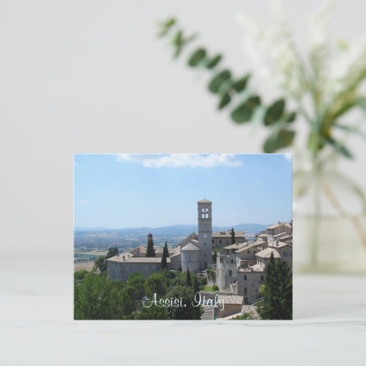 Carte postale - Assisi (Debout devant)