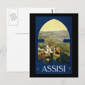 Carte Postale Assisi (Devant / Derrière)