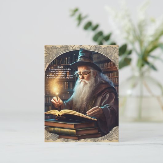 Carte Postale Assistant (Debout devant)