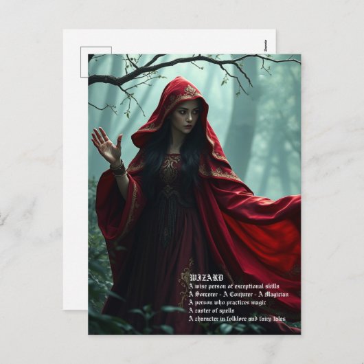 Carte postale Assistant (Devant / Derrière)