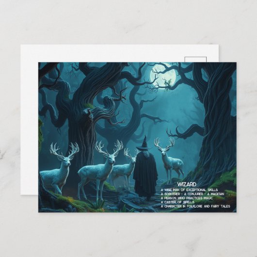 Carte postale Assistant (Devant / Derrière)