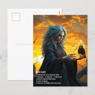 Carte postale Assistant