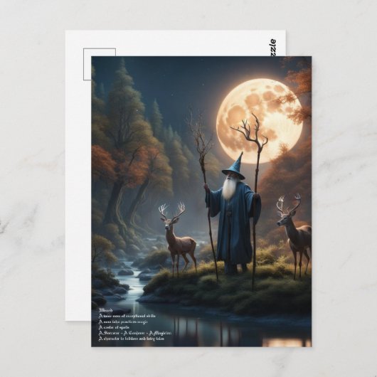 Carte Postale Assistant (Devant / Derrière)