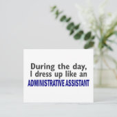 Carte Postale ASSISTANT ADMINISTRATIF En Journée (Debout devant)