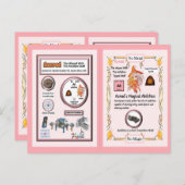 Carte Postale Assistant Aszrad - Élément Astatine (Devant / Derrière)