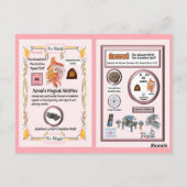 Carte Postale Assistant Aszrad - Élément Astatine (Dos)