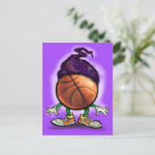 Carte Postale Assistant Basket-ball (Debout devant)