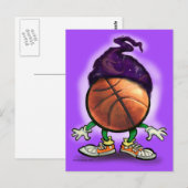 Carte Postale Assistant Basket-ball (Devant / Derrière)