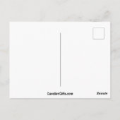 Carte Postale Assistant Blenheim Cavalier King Charles (Dos)