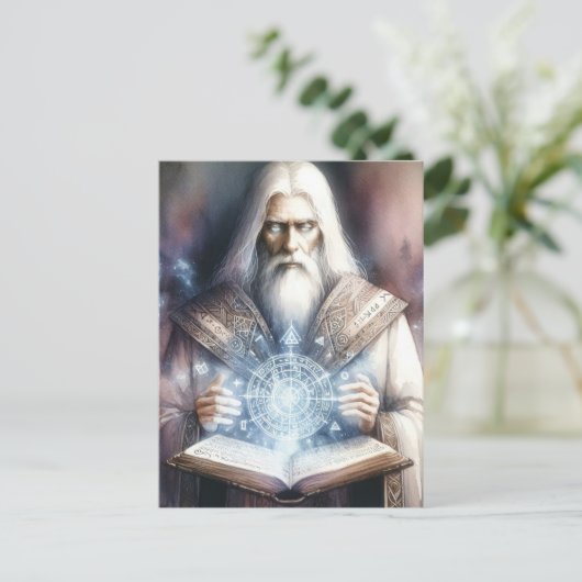 Carte Postale Assistant Casting à partir d'une aquarelle Imagina (Debout devant)