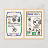 Carte Postale Assistant Crowmist - Élément de chrome (Dos)