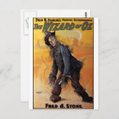 Carte Postale Assistant D'Oz (Devant / Derrière)