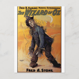 Carte Postale Assistant D'Oz