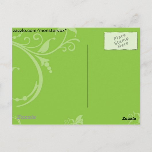 Carte Postale Assistant d'Oz (Dos)