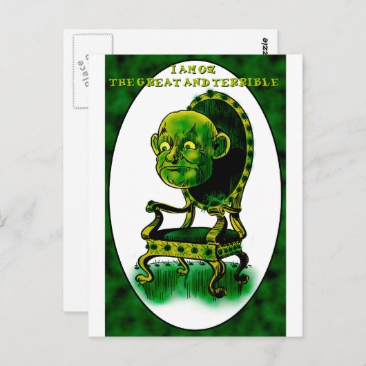 Carte Postale Assistant d'Oz (Devant / Derrière)