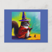 Carte Postale Assistant Écureuil (Devant)