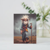 Carte Postale Assistant Elfe errant (Debout devant)