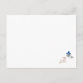 Carte Postale Assistant et cerf (Devant)