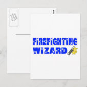 Carte Postale Assistant Gestion des incendies (Devant / Derrière)