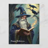 Carte Postale Assistant Halloween (Devant)